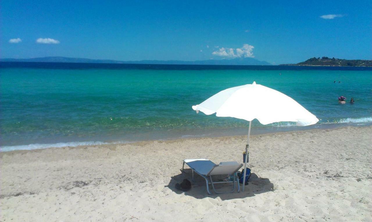 Athos View Villa By The Sea Órmos Panajías Eksteriør bilde